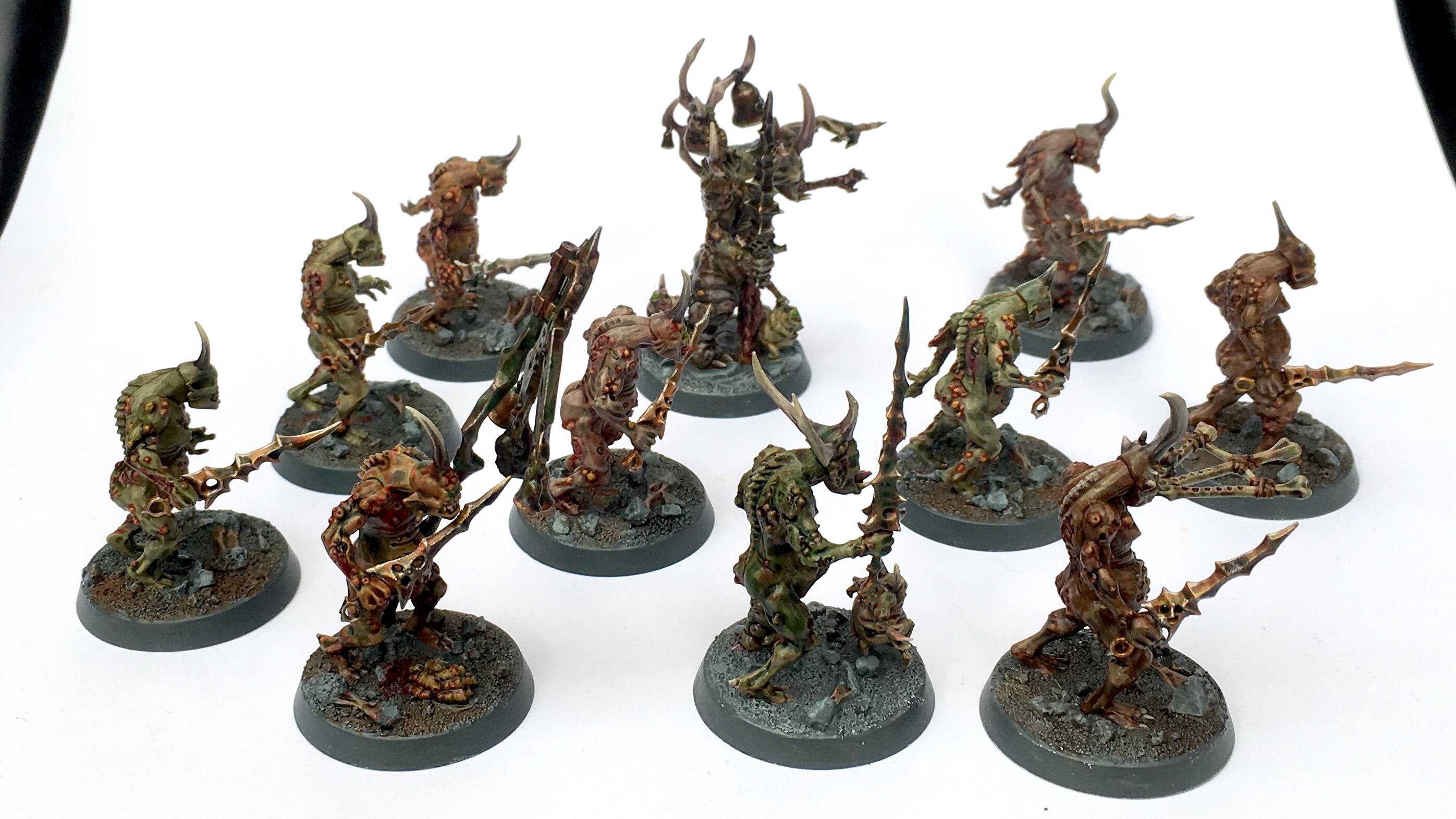 Régiment De 20 Plaguebearers Warhammer 40K - Chaos Daemons - BNIB OOP
